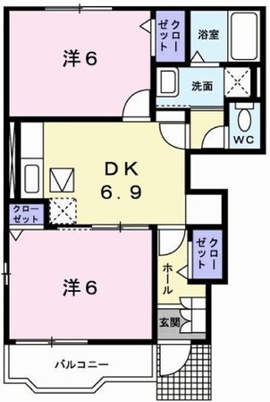 ミル・エストレアＣの物件間取画像